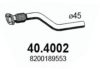 ASSO 40.4002 Exhaust Pipe